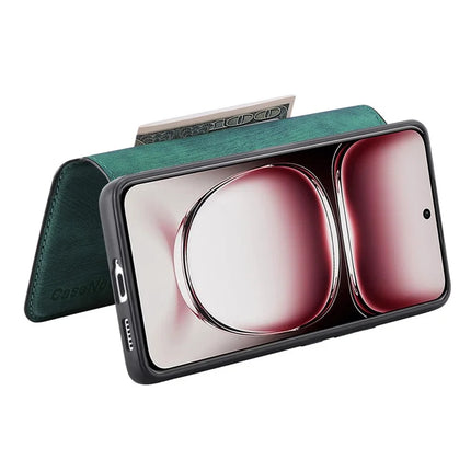 For Oppo Reno12 5G (Global) Case CASENEO Detachable Magnetic RFID Block Leather Phone Wallet Cover