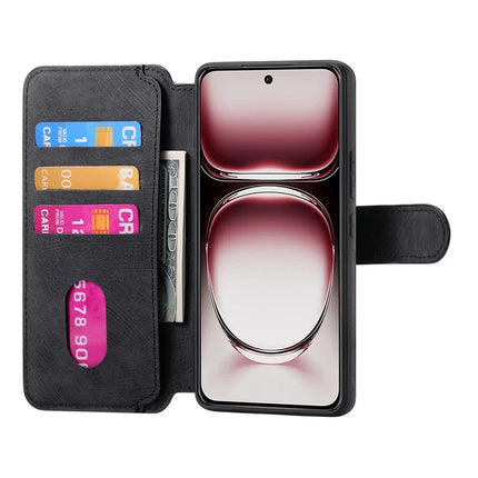For Oppo Reno12 5G (Global) Case CASENEO Detachable Magnetic RFID Block Leather Phone Wallet Cover