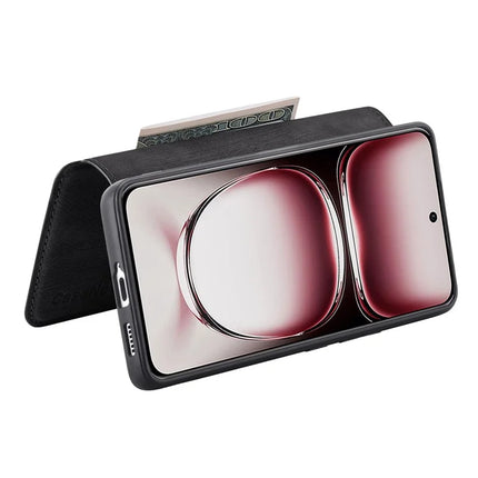 For Oppo Reno12 5G (Global) Case CASENEO Detachable Magnetic RFID Block Leather Phone Wallet Cover