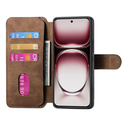 For Oppo Reno12 5G (Global) Case CASENEO Detachable Magnetic RFID Block Leather Phone Wallet Cover