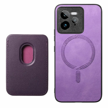 For Realme GT 7 Pro 5G Case Detachable Magnetic Card Bag Leather Phone Back Cover