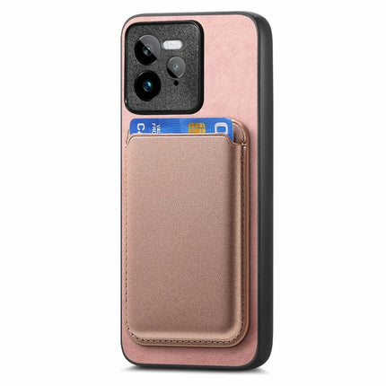 For Realme GT 7 Pro 5G Case Detachable Magnetic Card Bag Leather Phone Back Cover