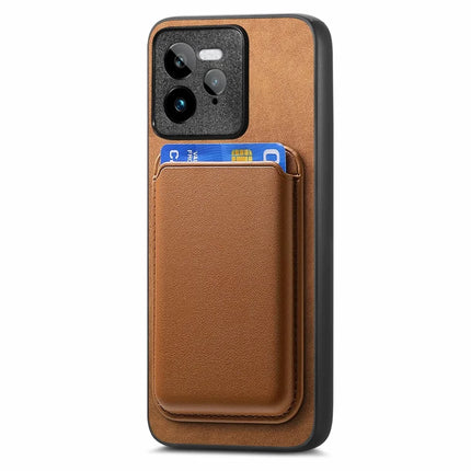 For Realme GT 7 Pro 5G Case Detachable Magnetic Card Bag Leather Phone Back Cover