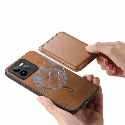 For Realme GT 7 Pro 5G Case Detachable Magnetic Card Bag Leather Phone Back Cover
