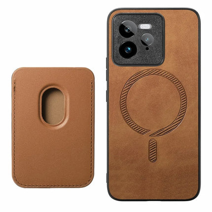 For Realme GT 7 Pro 5G Case Detachable Magnetic Card Bag Leather Phone Back Cover