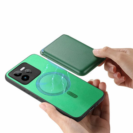 For Realme GT 7 Pro 5G Case Detachable Magnetic Card Bag Leather Phone Back Cover