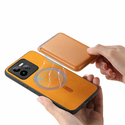 For Realme GT 7 Pro 5G Case Detachable Magnetic Card Bag Leather Phone Back Cover