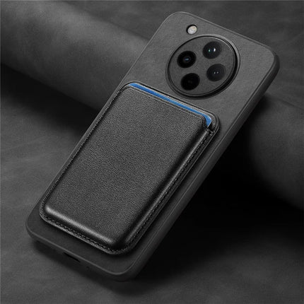 For Oppo Find X8 5G Case Detachable Magnetic Card Bag Leather Phone Back Cover