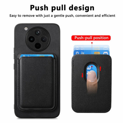 For Oppo Find X8 5G Case Detachable Magnetic Card Bag Leather Phone Back Cover