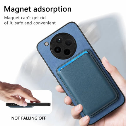 For Oppo Find X8 5G Case Detachable Magnetic Card Bag Leather Phone Back Cover