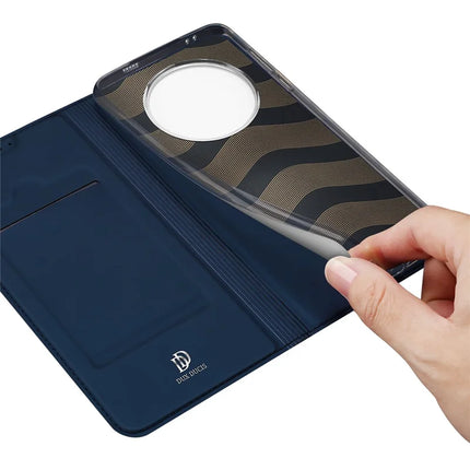 For Honor Magic7 Pro 5G Case DUX DUCIS Skin Pro Series Leather Stand Cover Card Holder