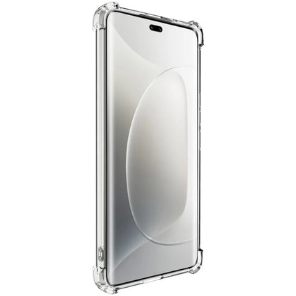 IMAK UX-4 Series For Honor 300 Pro Case Straight Frame Four Corner Shockproof Clear TPU Cover
