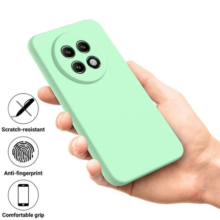 For Realme P1 Speed 5G Case Liquid Silicone Phone Back Cover with Hand Strap