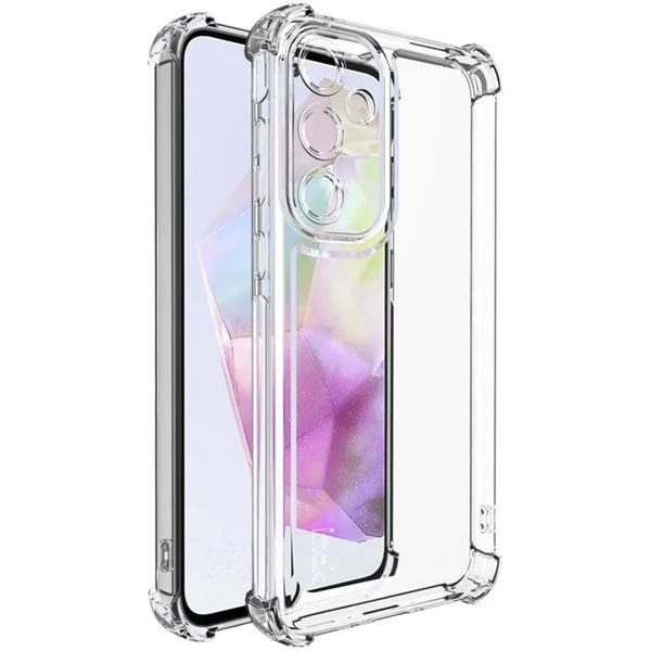 ShopCaseCart Cover Case Samsung Galaxy A35 5G Protective cover Straight Frame Four Corner Impact-resistant Clear TPU Guard