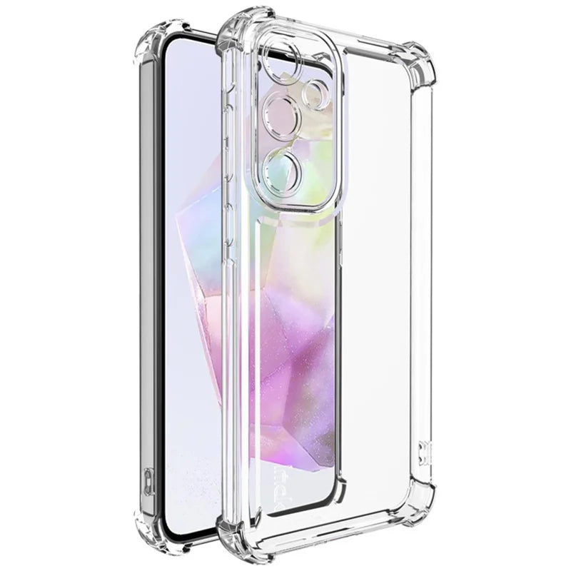 ShopCaseCart Cover Case Samsung Galaxy A55 5G Protective cover Straight Frame Four Corner Impact-resistant Clear TPU Guard