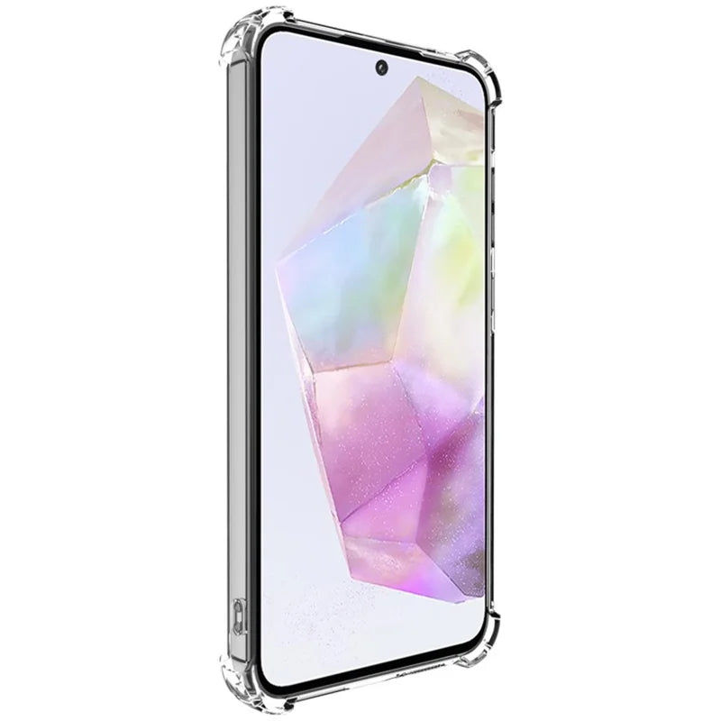 ShopCaseCart Cover Case Samsung Galaxy A55 5G Protective cover Straight Frame Four Corner Impact-resistant Clear TPU Guard