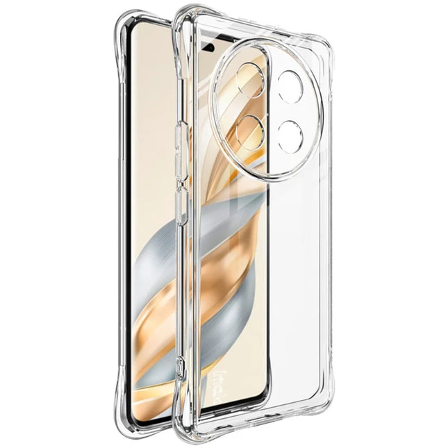 IMAK For Honor Magic7 Lite 5G / X9c 5G / X60 Pro 5G Case TPU Phone Cover Airbag Shockproof Protection - Transparent