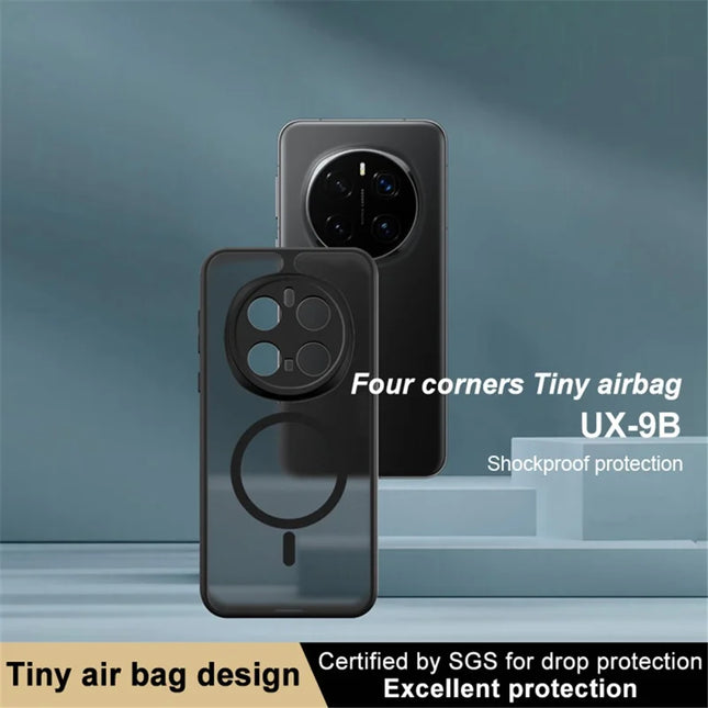 IMAK UX-9B For Honor Magic7 Pro 5G Phone Case Compatible with MagSafe PC TPU Matte Mobile Cover