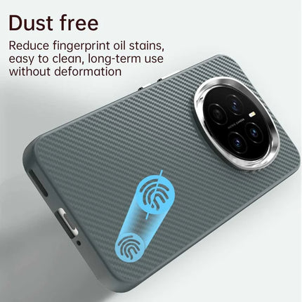 For Honor Magic7 5G Case Hybrid Phone Back Cover Carbon Fiber Texture