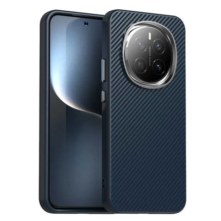 For Honor Magic7 5G Case Hybrid Phone Back Cover Carbon Fiber Texture - Blue
