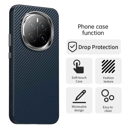 For Honor Magic7 5G Case Hybrid Phone Back Cover Carbon Fiber Texture