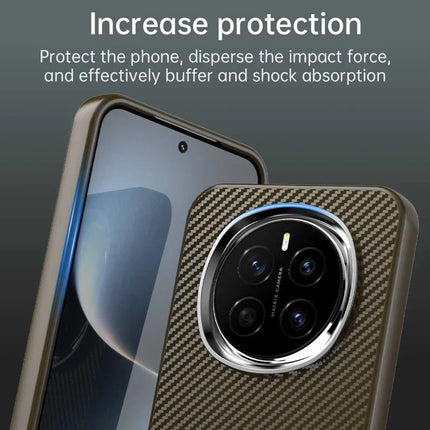 For Honor Magic7 5G Case Hybrid Phone Back Cover Carbon Fiber Texture