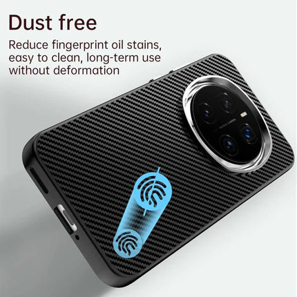 For Honor Magic7 Pro 5G Case Hybrid Phone Back Cover Carbon Fiber Texture