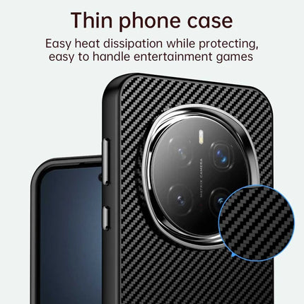 For Honor Magic7 Pro 5G Case Hybrid Phone Back Cover Carbon Fiber Texture