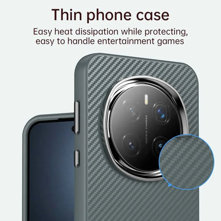 For Honor Magic7 Pro 5G Case Hybrid Phone Back Cover Carbon Fiber Texture
