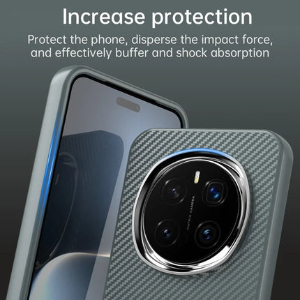 For Honor Magic7 Pro 5G Case Hybrid Phone Back Cover Carbon Fiber Texture