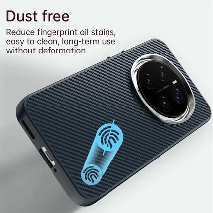 For Honor Magic7 Pro 5G Case Hybrid Phone Back Cover Carbon Fiber Texture