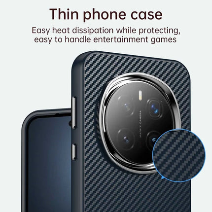 For Honor Magic7 Pro 5G Case Hybrid Phone Back Cover Carbon Fiber Texture