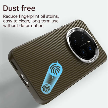 For Honor Magic7 Pro 5G Case Hybrid Phone Back Cover Carbon Fiber Texture