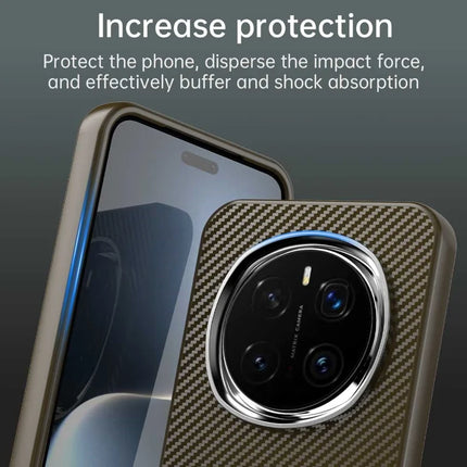 For Honor Magic7 Pro 5G Case Hybrid Phone Back Cover Carbon Fiber Texture