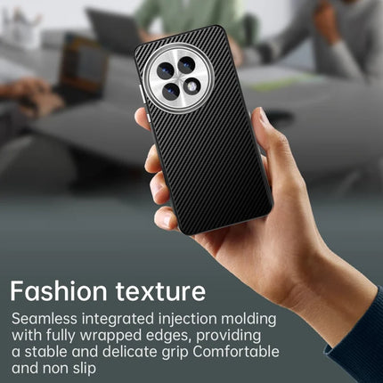 For OnePlus 13 Case Hybrid Phone Back Cover Carbon Fiber Texture