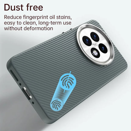 For OnePlus 13 Case Hybrid Phone Back Cover Carbon Fiber Texture