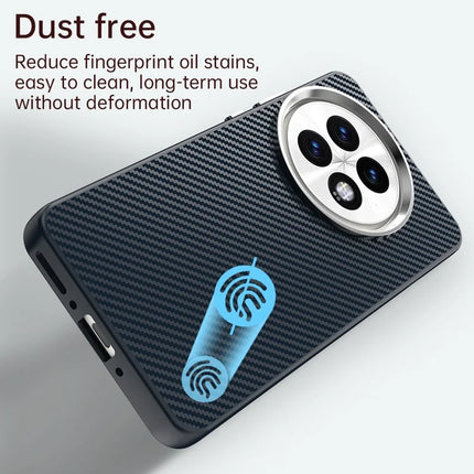 For OnePlus 13 Case Hybrid Phone Back Cover Carbon Fiber Texture