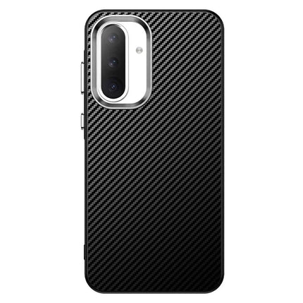 For Samsung Galaxy A36 5G Case Hybrid Phone Back Cover Carbon Fiber Texture