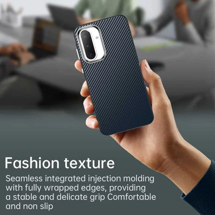 For Samsung Galaxy A36 5G Case Hybrid Phone Back Cover Carbon Fiber Texture