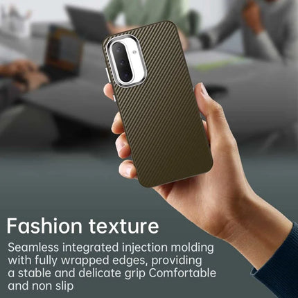 For Samsung Galaxy A36 5G Case Hybrid Phone Back Cover Carbon Fiber Texture