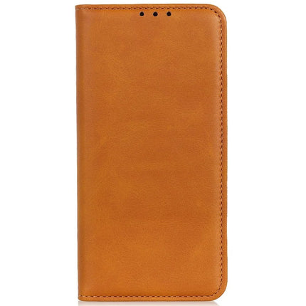 For Motorola Moto G15 4G Case Split Leather Flip Wallet Phone Cover