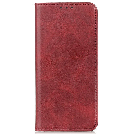 For Motorola Moto G15 4G Case Split Leather Flip Wallet Phone Cover