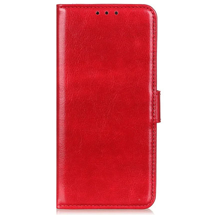 For Motorola Moto G15 4G  /  G05 4G Case Crazy Horse Texture PU Leather Phone Stand Cover