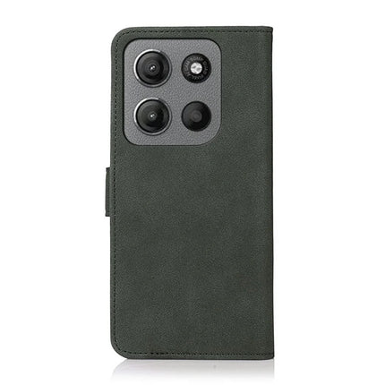 KHAZNEH For Motorola Moto G15 4G  /  G05 4G Stand Case PU Leather Wallet Phone Cover
