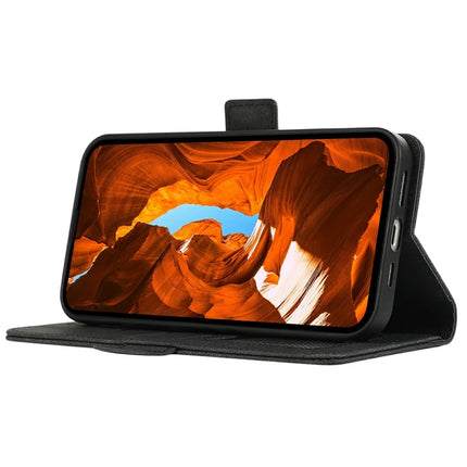 ABEEL For Motorola Moto G15 4G  /  G05 4G Case PU Leather Folio Stand View RFID Blocking Phone Cover