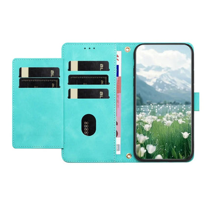 For Motorola Edge (2024) 5G Tulip Leather Case Phone Cover with 5 Card Slots Wallet