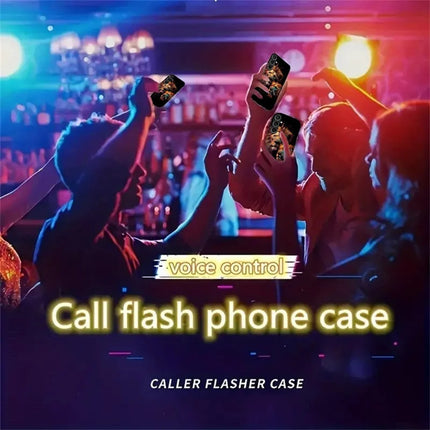 For Samsung Galaxy A56 5G Case Call Flash Series Pattern Printing Tempered Glass + TPU Combo Phone Case