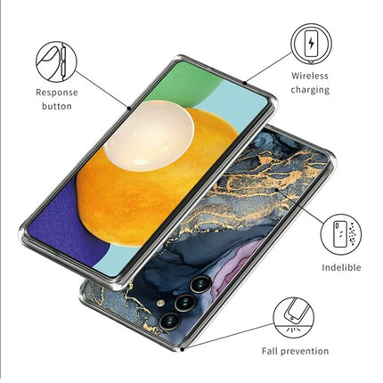 For Samsung Galaxy A16 5G  /  4G Case Abstract Marble Pattern Printing TPU Phone Cover
