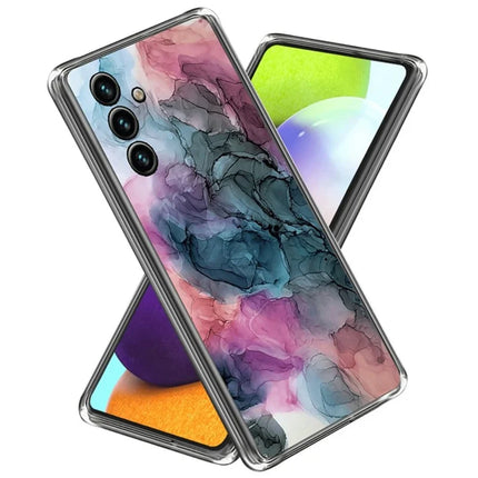 For Samsung Galaxy A56 5G Case Abstract Marble Pattern Printing TPU Phone Cover - Style C