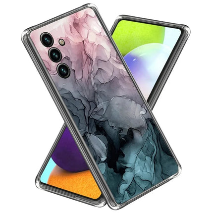 For Samsung Galaxy A56 5G Case Abstract Marble Pattern Printing TPU Phone Cover - Style F